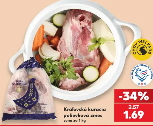 Kráľovská kuracia polievková zmes