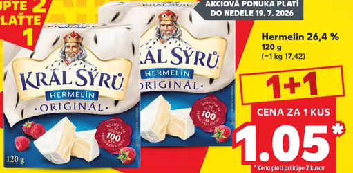 Král Sýrů Hermelín originál