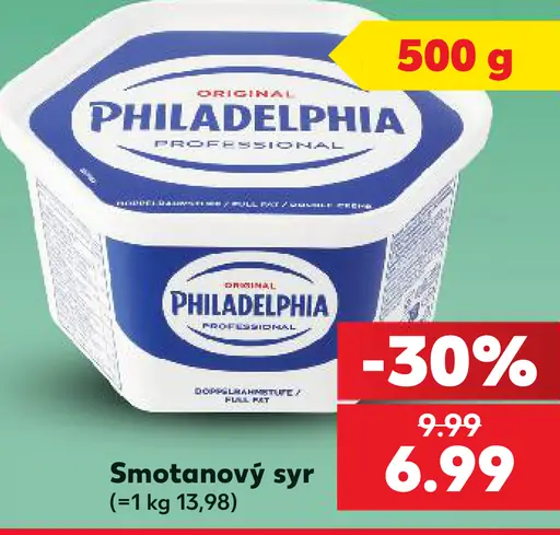 Philadelphia smotanový syr