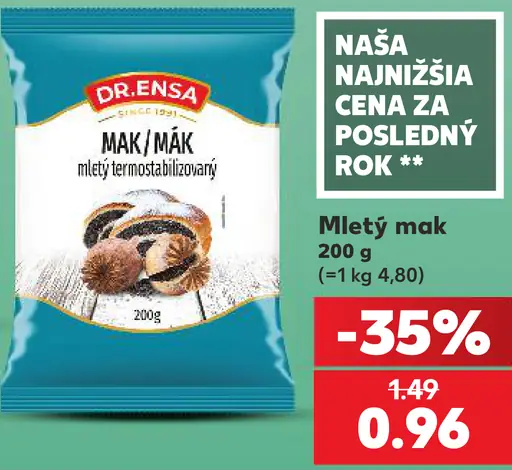 Dr. Ensa Mletý mak