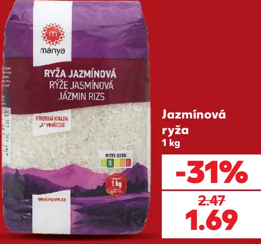 Manya Jazmínová ryža