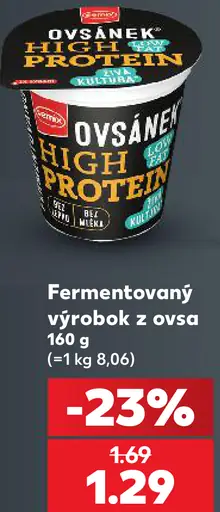 Ovsánek High Protein fermentovaný výrobok z ovsa