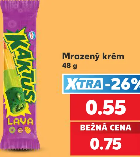 Kaktus Láva mrazený krém