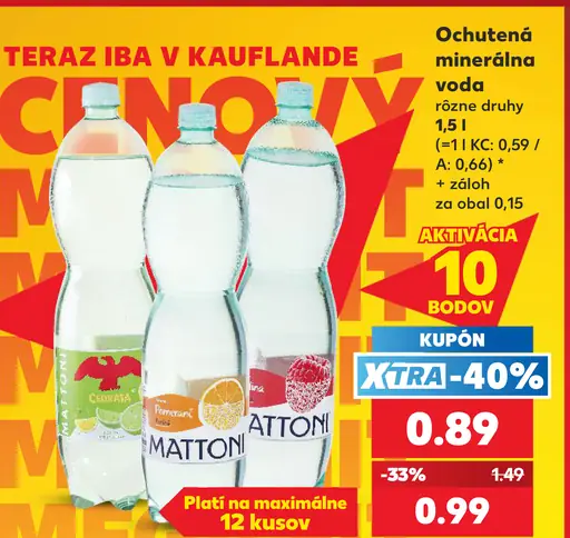 Ochutená minerálna voda, rôzne druhy