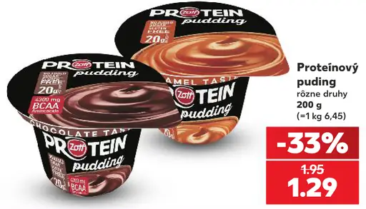 Zott Protein puding – čokoláda, karamel