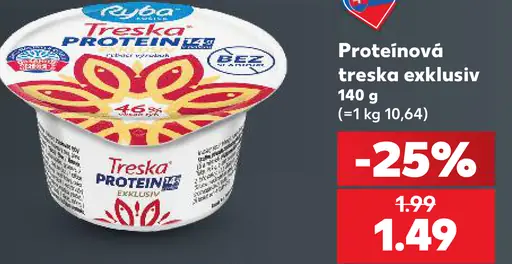 Ryba Proteínová treska exklusiv