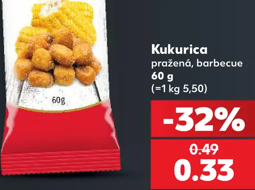 Dr. Ensa kukurica pražená barbecue