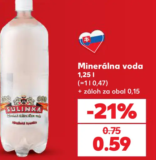 Sulinka Minerálna voda