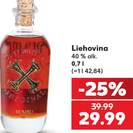 Liehovina 40 % alk.