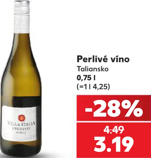 Perlivé víno talianske