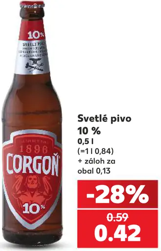 Corgoň svetlé pivo