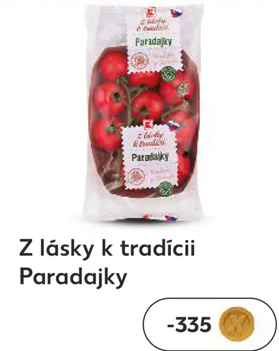 Z lásky k tradícii Paradajky
