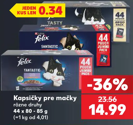 Felix Fantastic kapsičky pre mačky