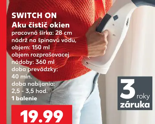 Switch On aku čistič okien