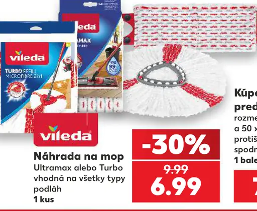 Vileda Náhrada na mop Ultramax alebo Turbo