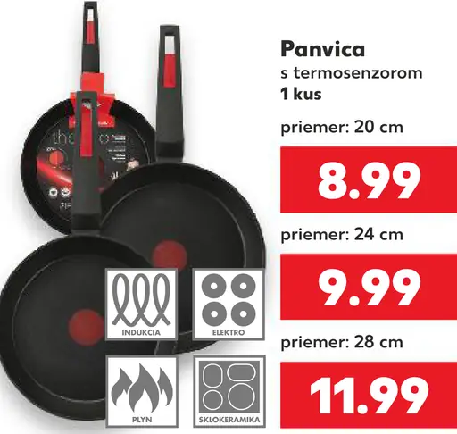 Panvica s termozónou