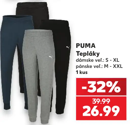 Puma tepláky, dámske a pánske