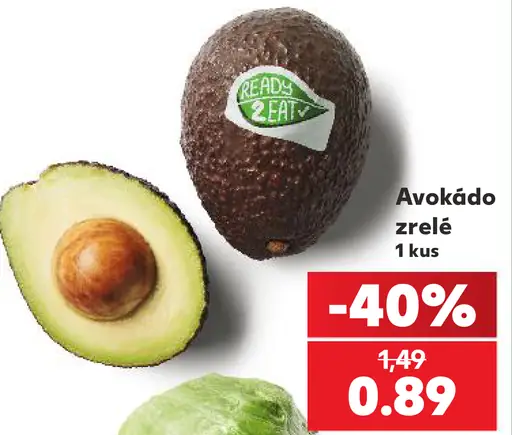 Avokádo zrelé