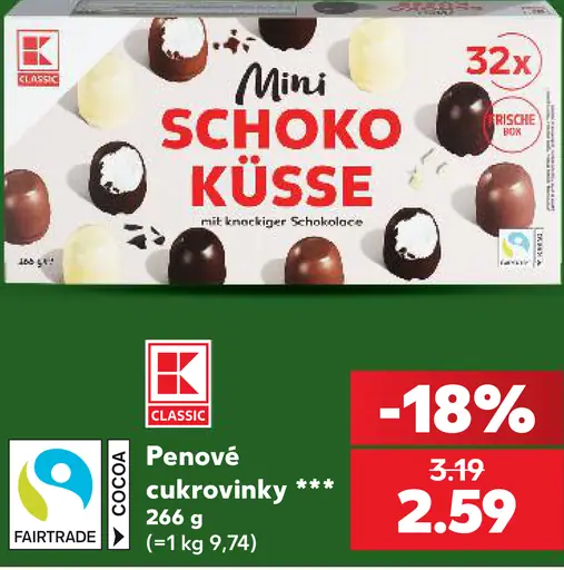 K-Classic Penové cukrovinky