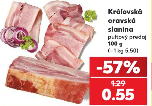 Kráľovská oravská slanina
