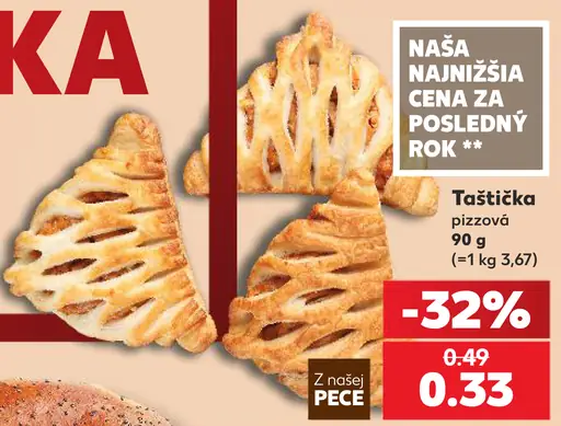 Z našej pece – taštička pizzová