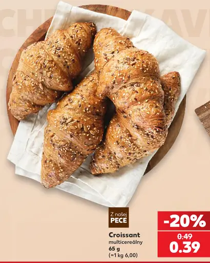 Z našej pece croissant multiercereálny