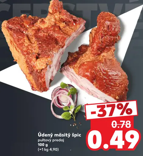 Údený mäsitý špic