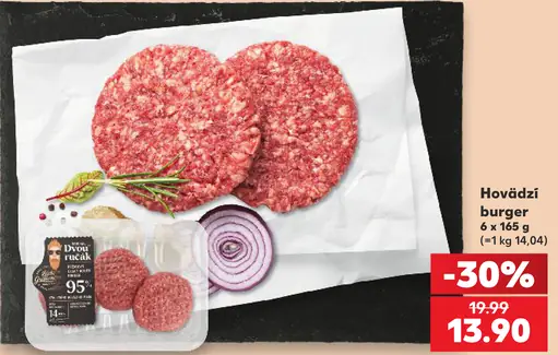 Hovädzí burger