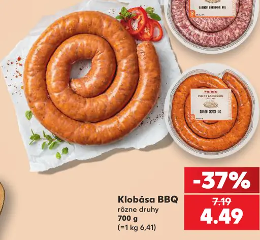 Klobása BBQ