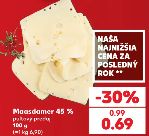 Maasdamer 45%