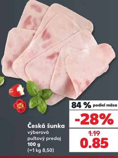 Česká šunka výberová