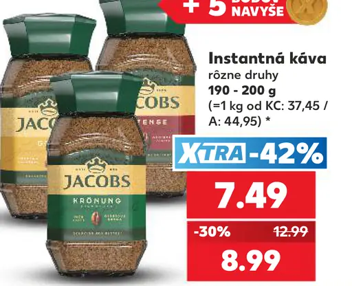 Jacobs Krönung Instantná káva