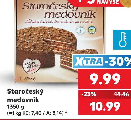 Starocesky medovnik