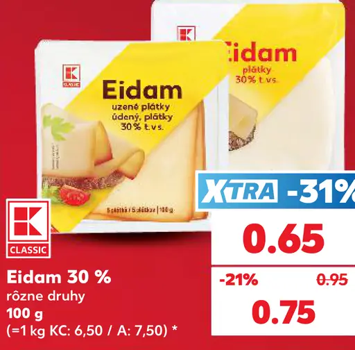 Eidam 30 %