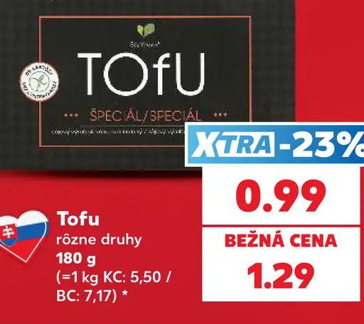 Tofu rôzne druhy