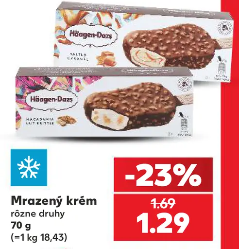 Häagen-Dazs mrazený krém