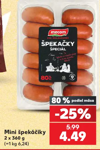 Mecom Mini špekáčiky
