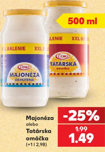 Deluxe majonéza ochutená