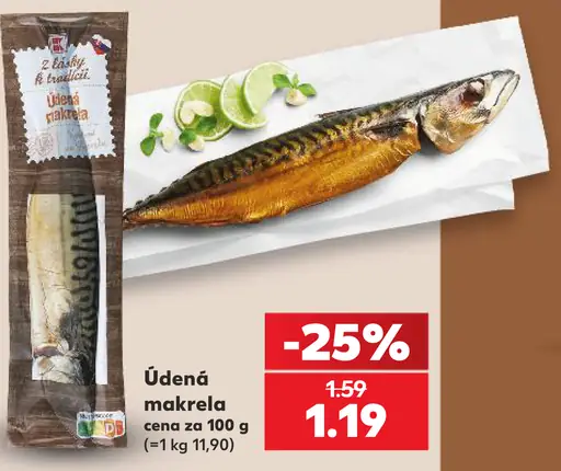 Z lásky k tradícii Údená makrela