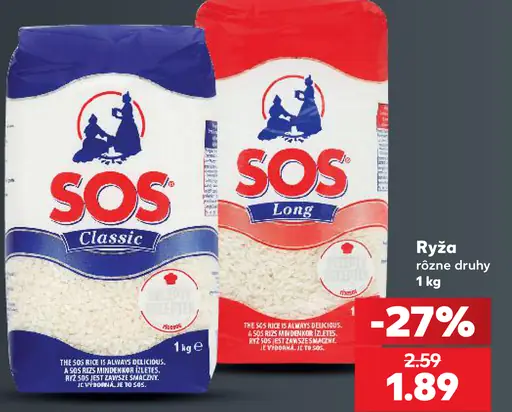 SOS ryža Long