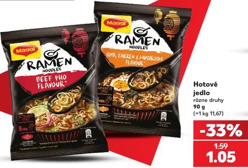 Maggi Ramen Beef Pho instantné rezance