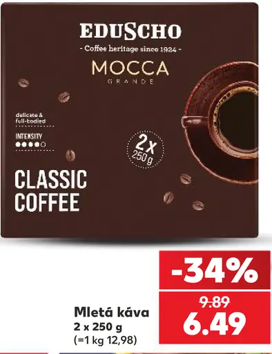 Mletá káva Mocca Grande Eduscho