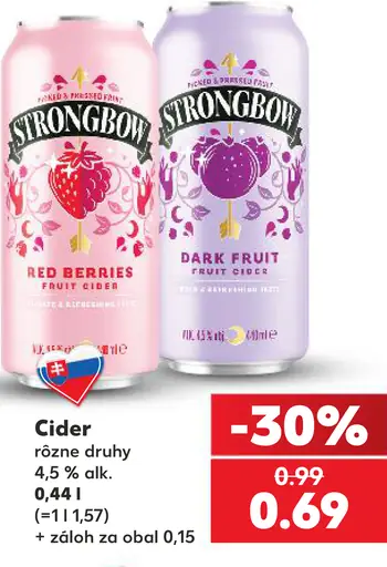 Strongbow cider Red Berries a Dark Fruit