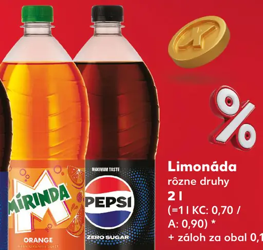 Mirinda pomarančová limonáda