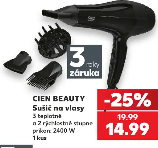 Cien Beauty Sušič vlasov