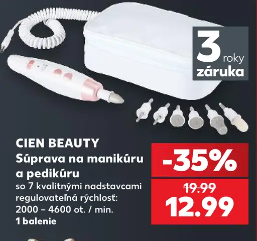 Cien Beauty Súprava na manikúru a pedikúru