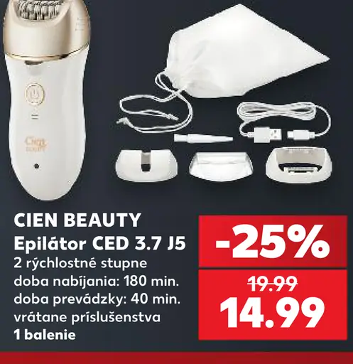 Cien Beauty epilátor CED 3.7 J5