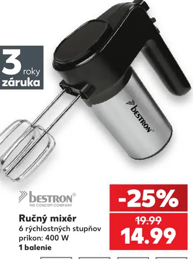 Bestron Ručný mixér