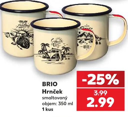 BRIO Smaltovaný hrnček