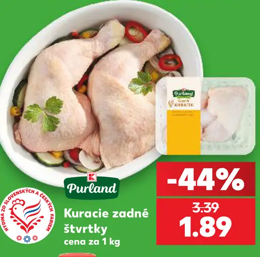 Kuracie zadné štvrtky